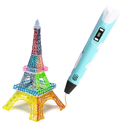 Child drawing with 3D pen