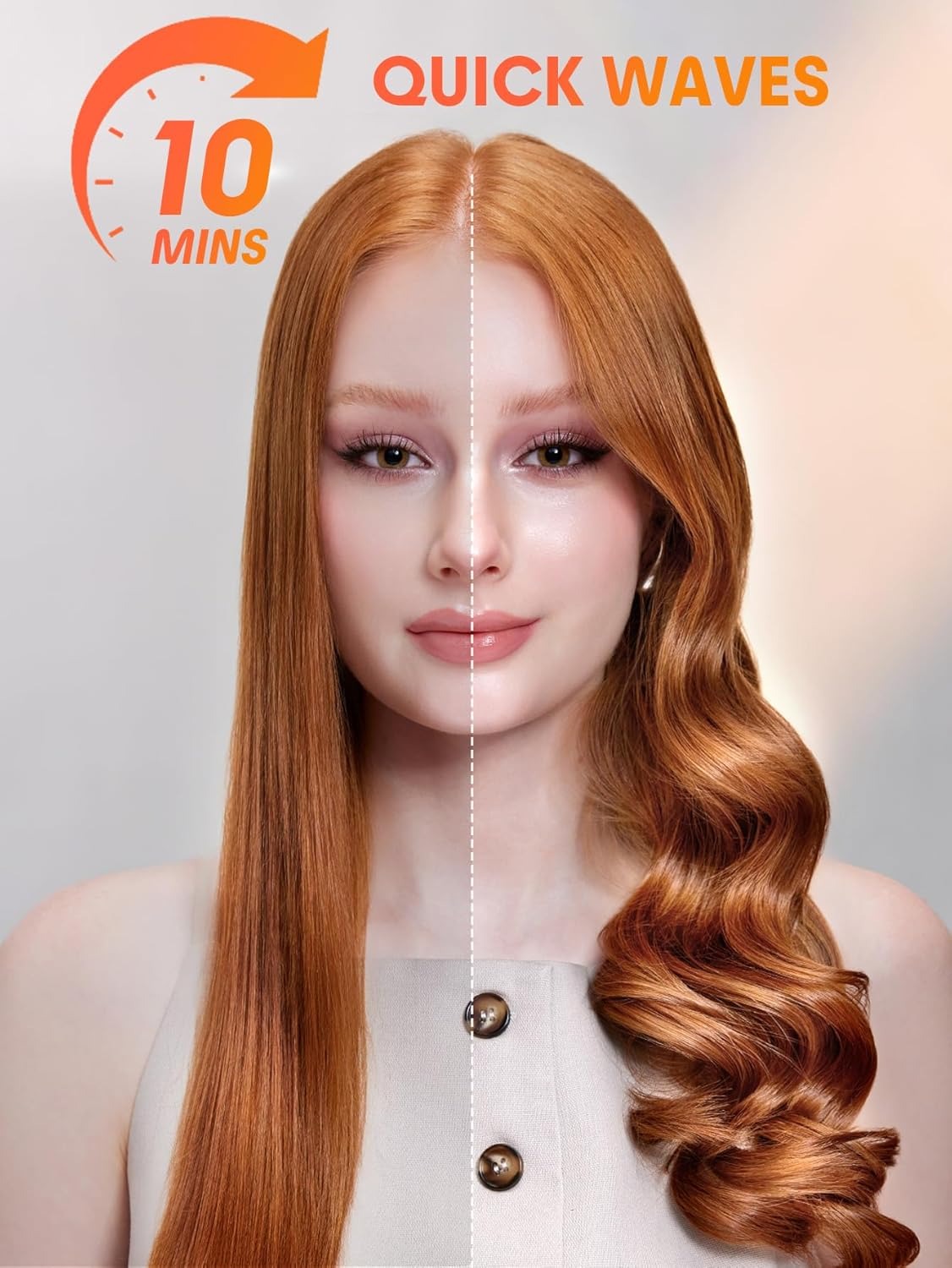 Automatic Rotating Curling Iron – Anti-Tangle, Fast Heat – image 4