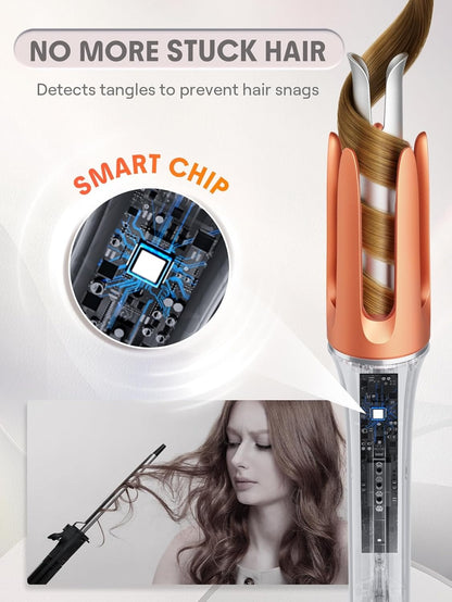 Automatic Rotating Curling Iron – Anti-Tangle, Fast Heat – image 2