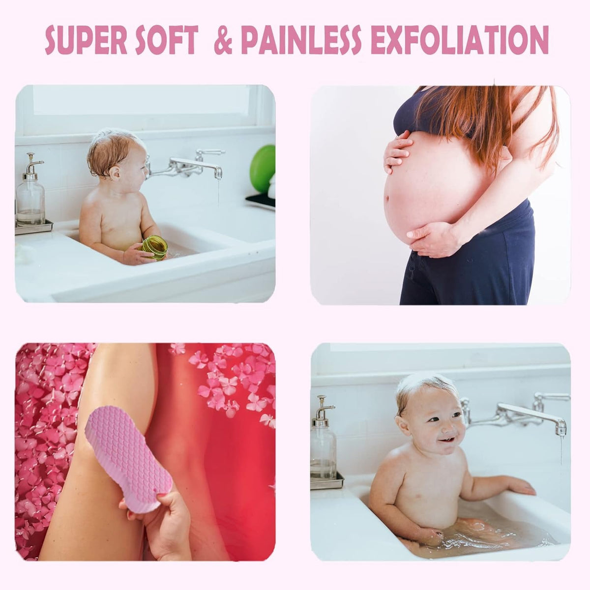Soft Exfoliating Bath Sponge – image 3