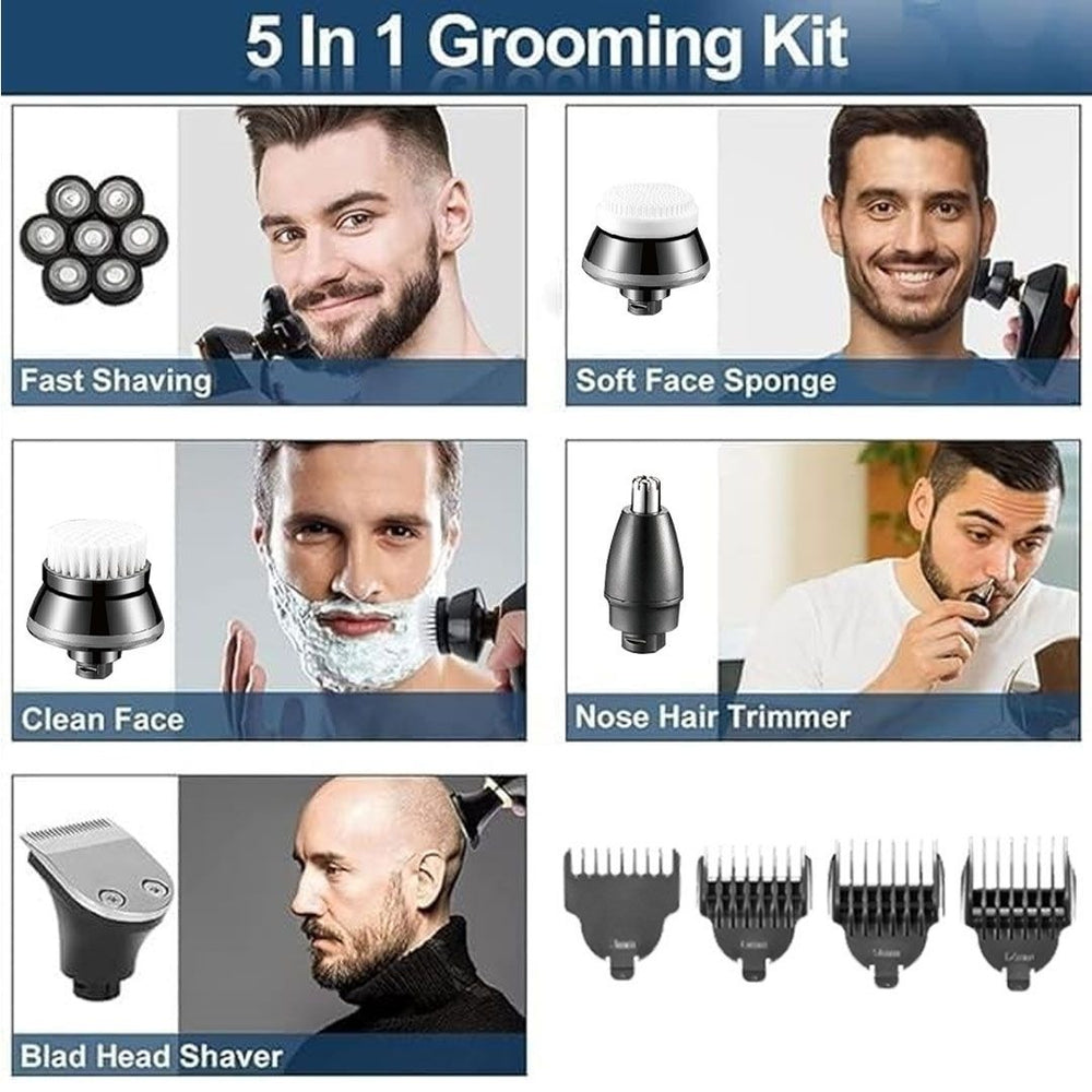 Head shaver floating blades