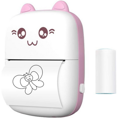 Mini Portable Thermal Printer – Bluetooth, Ink-Free – image 1