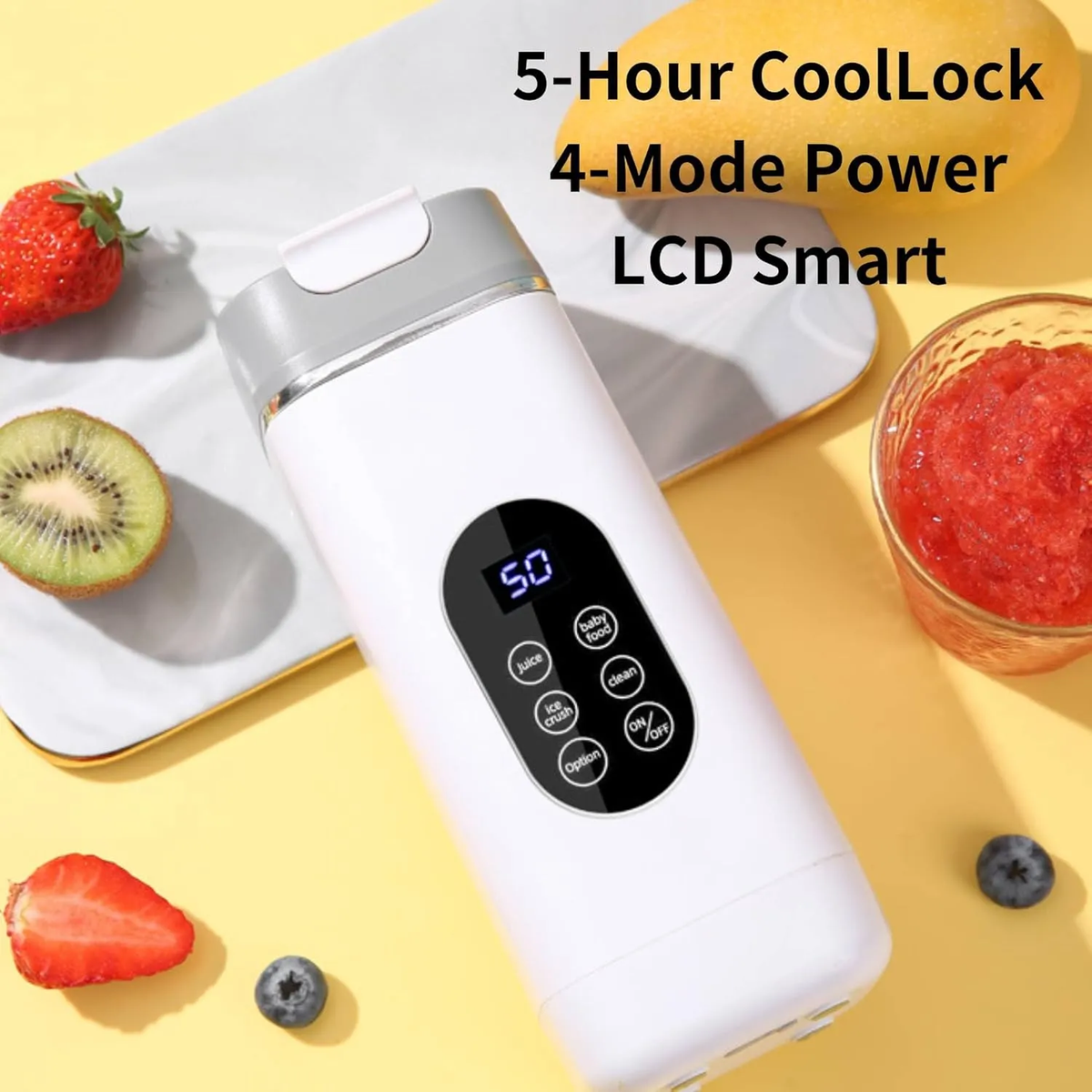 Portable blender with smoothie