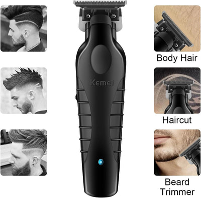 KEMEI 2299 Hair Trimmer for Men – Zero Gap T-Blade – image 1