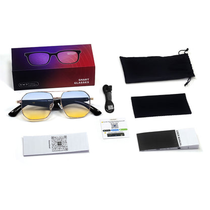 AI Smart Translation Glasses – Bluetooth Real-Time Interpreter – image 1