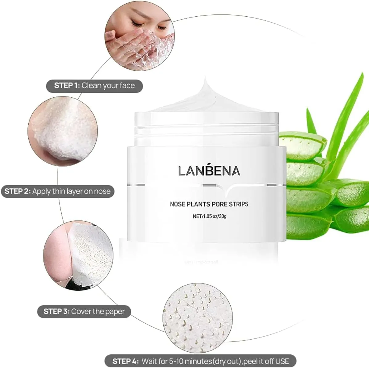 Blackhead Peel-Off Mask with Pore Strips – image 4