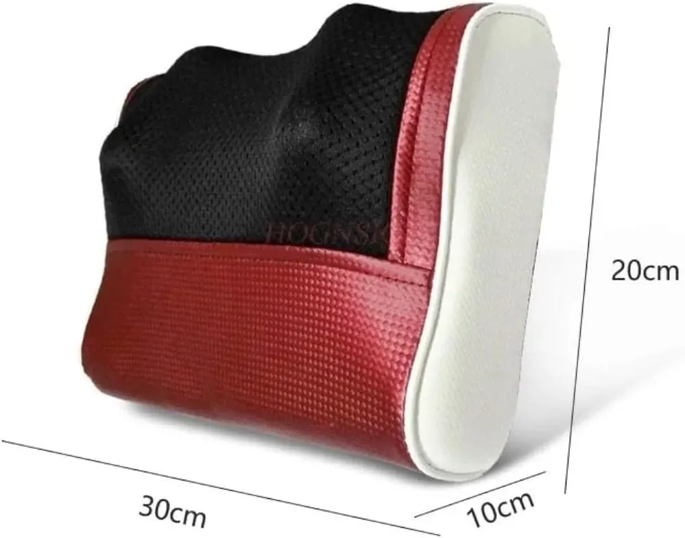 Vibrating Massage Pillow – Adjustable Speed, PU Leather – image 4