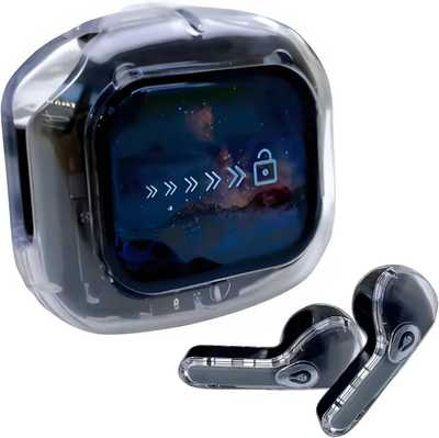 Airmax Transparent Touch Screen ANC Earbuds – image 1