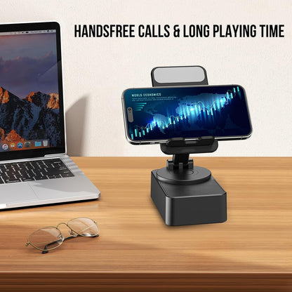 Phone stand speaker angles