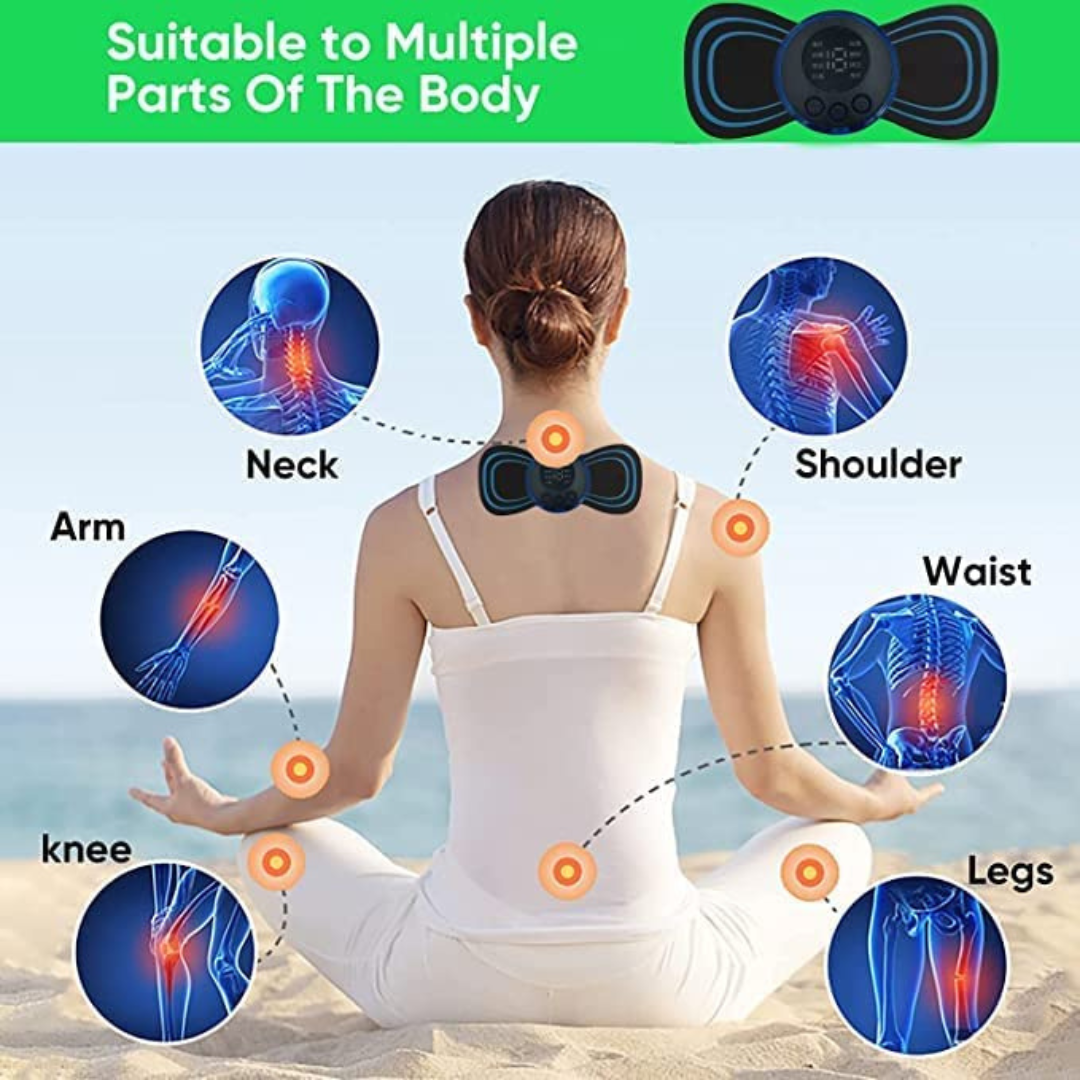 YU WELL Cordless Mini EMS Massager – 8 Modes, 19 Levels – image 4