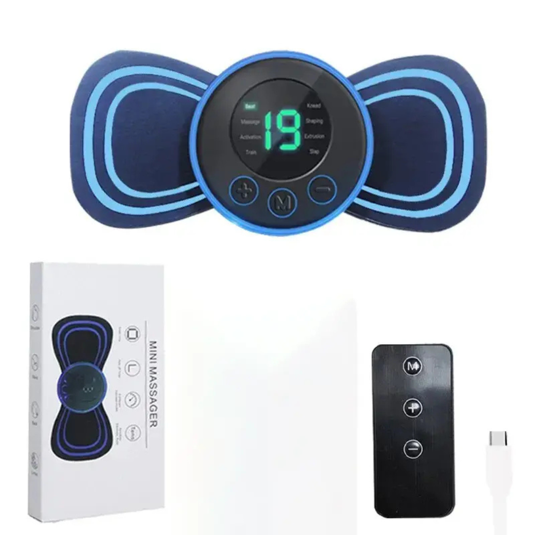 YU WELL Cordless Mini EMS Massager – 8 Modes, 19 Levels – image 1