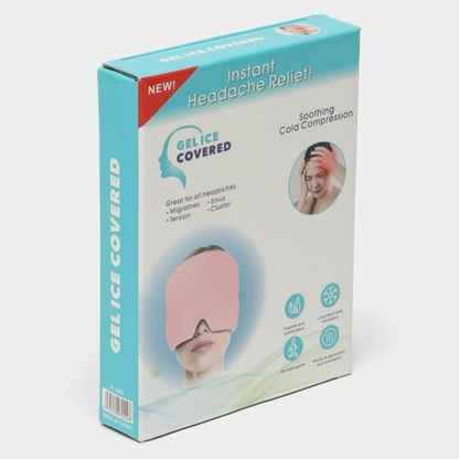 Hot and Cold Therapy Head Cap – Reusable Gel Wrap – image 6