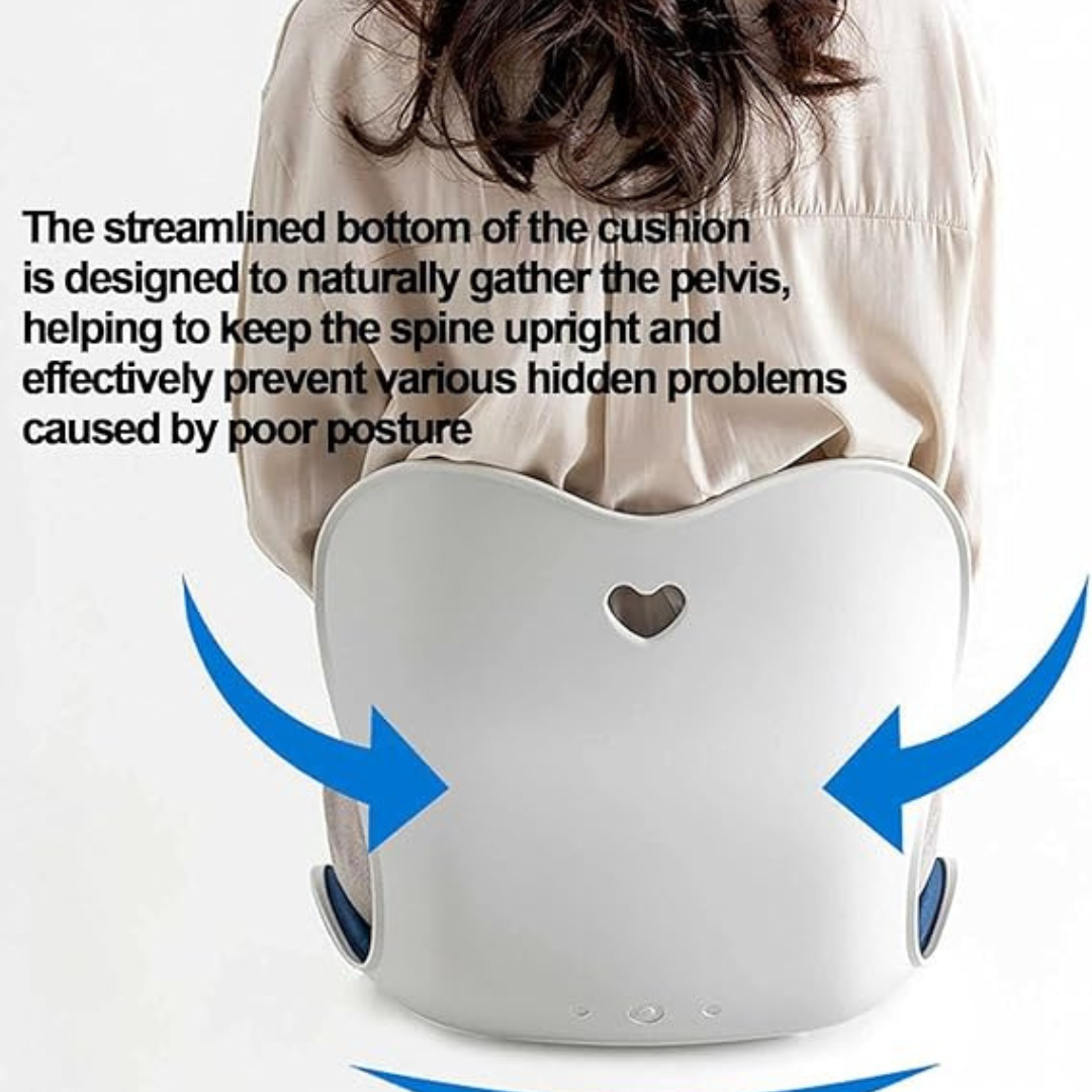 Posture seat on office chair