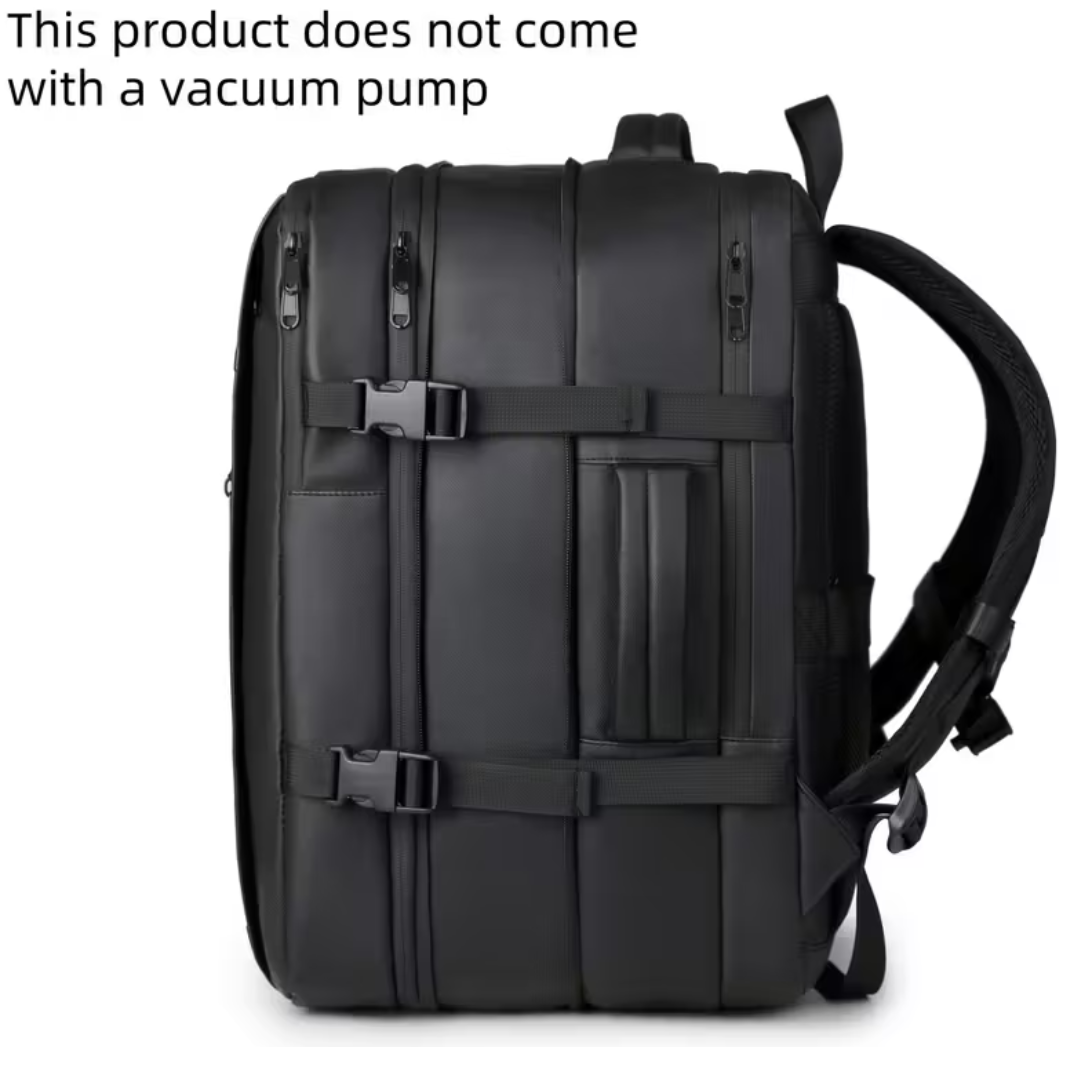 Vacuum Compression Travel Backpack – 17-inch, Built-in Air Pump – image 4