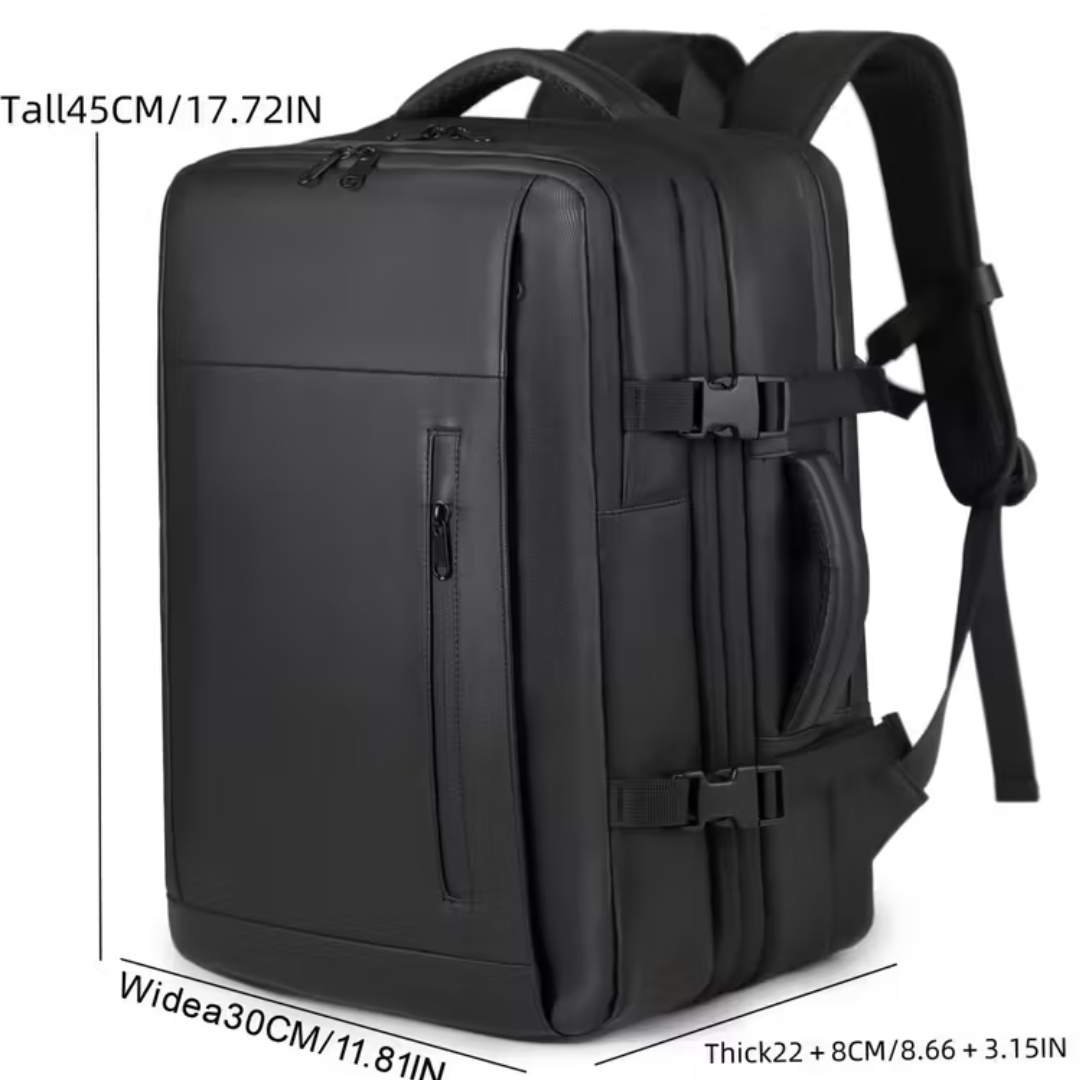 Vacuum Compression Travel Backpack – 17-inch, Built-in Air Pump – image 3
