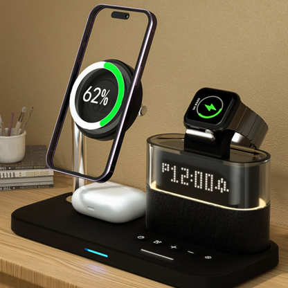 Charging phone, watch and earbuds