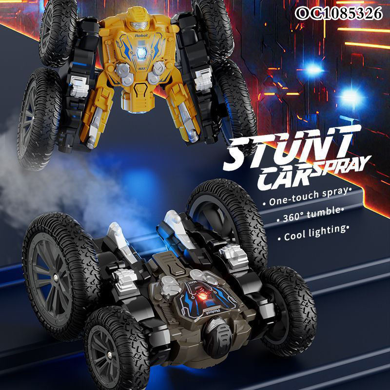 Robot car transformed