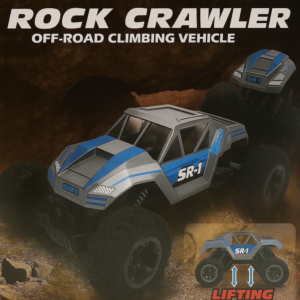 Metal RC Rock Crawler – 4WD Off-Road Monster Truck – image 4