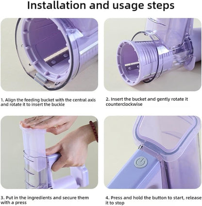 Electric slicer interchangeable cones