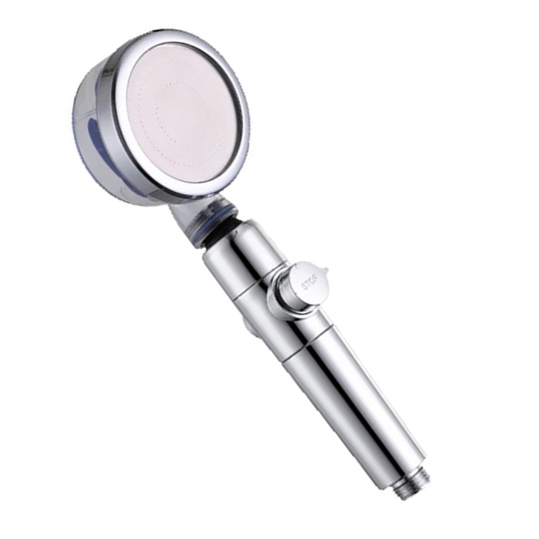 High-Pressure Water-Saving Shower Head with Filter – image 1