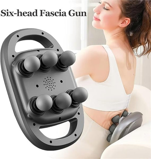 6-Head Massage Gun – Deep Tissue Percussion Massager – image 1