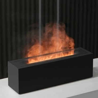 Flame effect humidifier