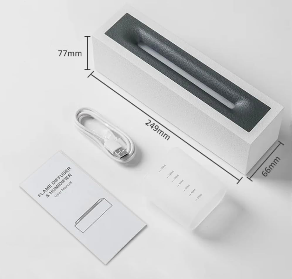 Flame diffuser 200 ml tank