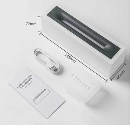 Flame diffuser 200 ml tank