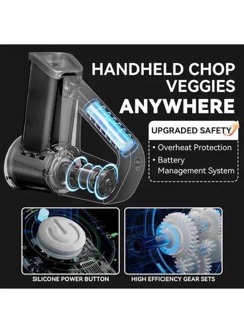 Cordless Electric Handheld Food Chopper – Multi-Function – image 3