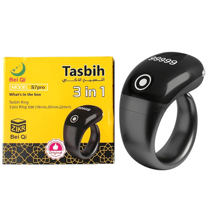 Smart digital zikr ring counter