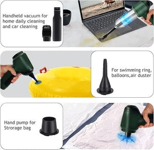 Multifunctional USB Rechargeable Mini Vacuum Cleaner – image 3