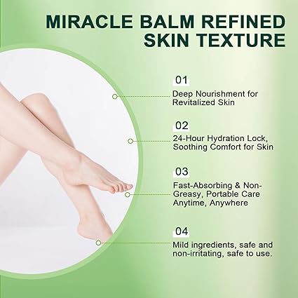 Miracle Balm Soothing Body Cream – Back, Hands and Feet – image 2