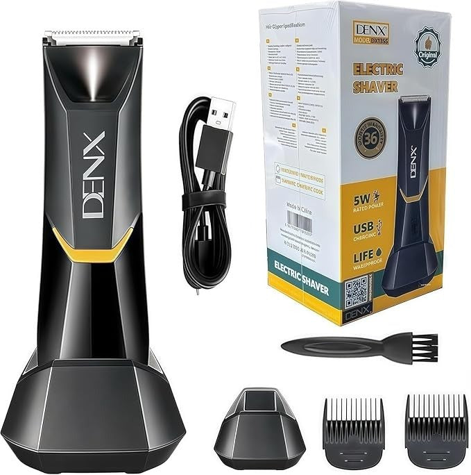DENX Waterproof Electric Trimmer – IPX7, USB Fast Charge – image 4