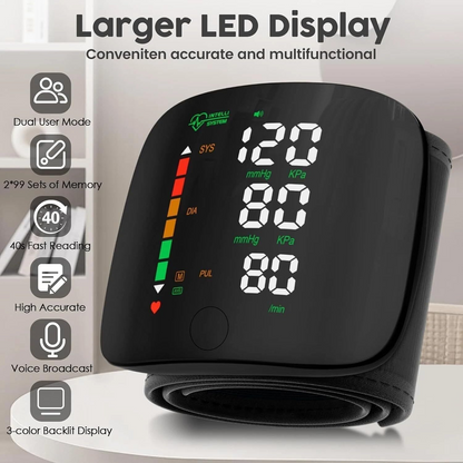 Automatic Wrist Blood Pressure Monitor – image 4