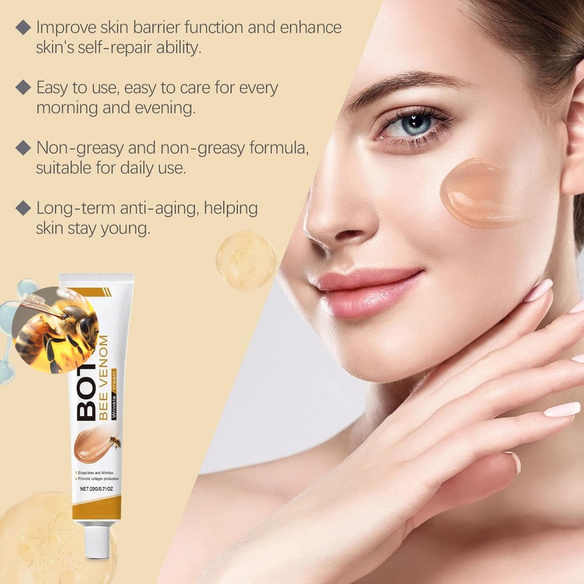 Bee Venom Anti-Wrinkle Cream – image 3