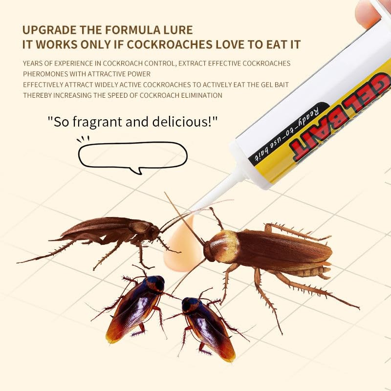 Cockroach Gel Bait with Syringe Tip – image 3