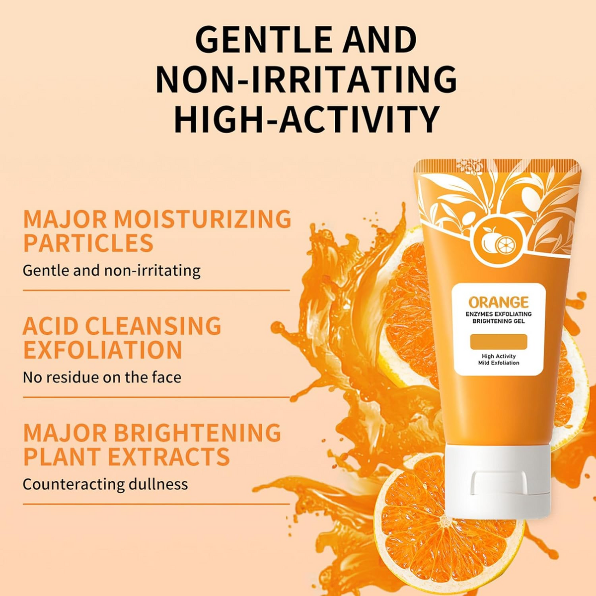 Orange Exfoliating Gel – Face and Body – image 4