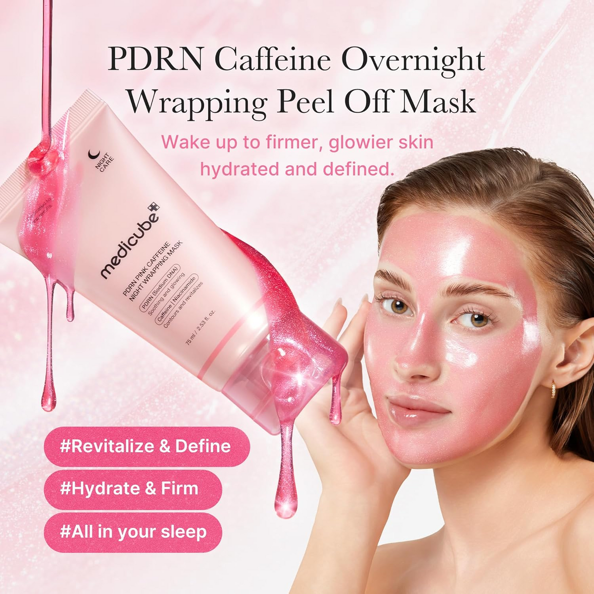 Medicube PDRN Caffeine Overnight Wrapping Mask – image 4