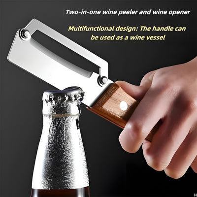 Wide-Mouth Vegetable Peeler – Ergonomic, Less Waste – image 1