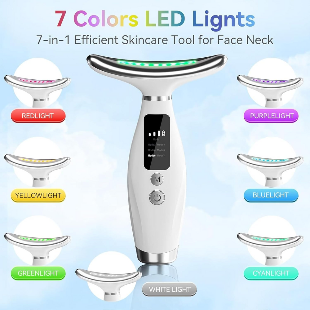 7-in-1 Multi-Function Facial Massager – Face and Neck Beauty Device – image 3