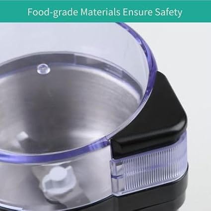 Electric spice grinder on kitchen worktop