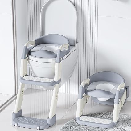 Training potty side handles