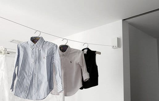 Retractable Indoor Clothesline – Stainless Steel Rope – image 3