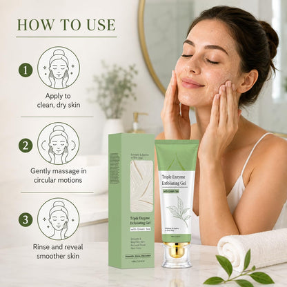 Triple Enzyme Green Tea Aqua Peel Gel – image 3