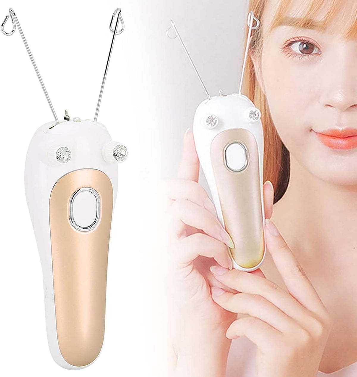 Electric threading epilator