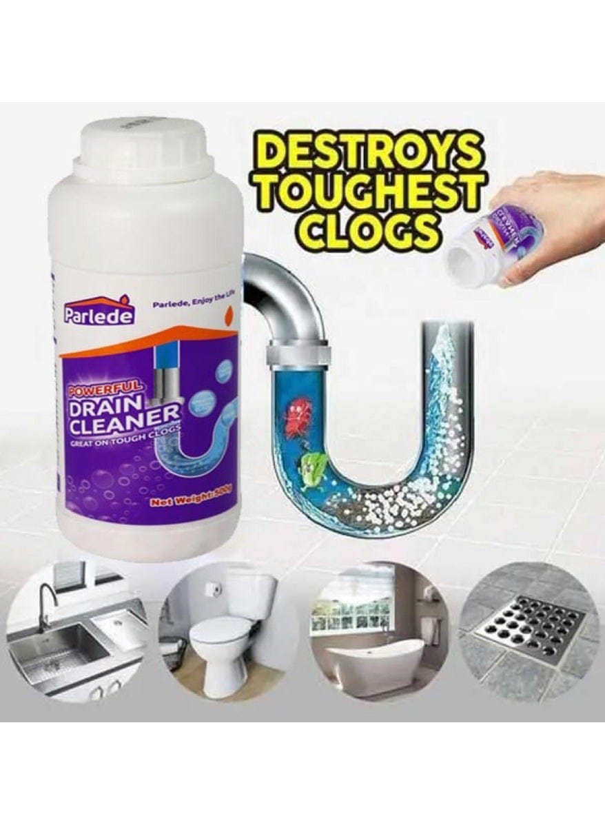 Parlede Powerful Drain Cleaner Powder – Foaming – image 6