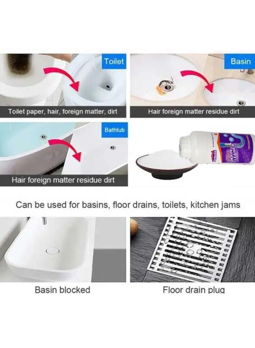 Parlede Powerful Drain Cleaner Powder – Foaming – image 5