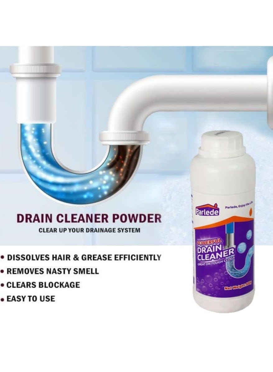Parlede Powerful Drain Cleaner Powder – Foaming – image 7