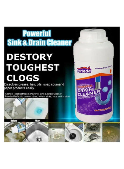 Parlede Powerful Drain Cleaner Powder – Foaming – image 8