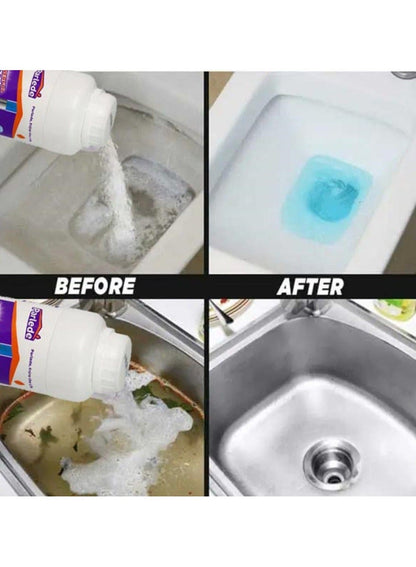 Parlede Powerful Drain Cleaner Powder – Foaming – image 3